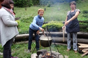Майстер-клас по приготуванню баноша, Верховина